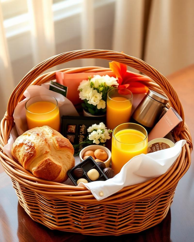 Cesta de Café da Manhã